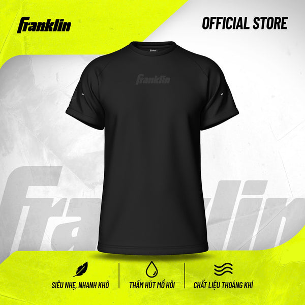 Áo Thể Thao Franklin Chính Hãng Nam Nữ | Athletic Fit | Đen/Xám