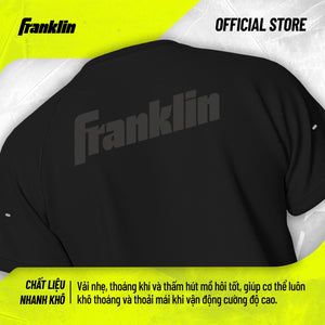 Áo Thể Thao Franklin Chính Hãng Nam Nữ | Athletic Fit | Đen/Xám