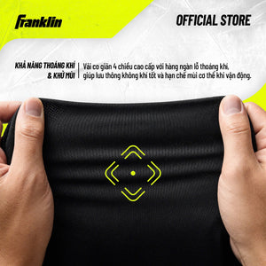 Áo Thể Thao Franklin Chính Hãng Nam Nữ | Athletic Fit | Đen/Xám