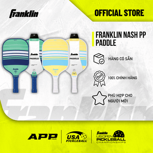 Vợt Pickleball Franklin Nash Lifestyle Chính Hãng – Fiberglass MaxGrit Chuẩn USAP