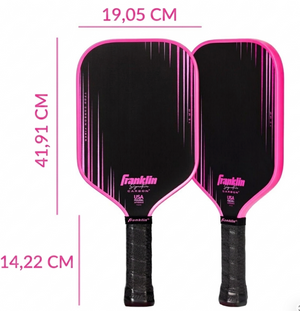 Vợt Pickleball Franklin SIG Carbon Elongated 13mm Chính Hãng – Carbon T700 Cao Cấp