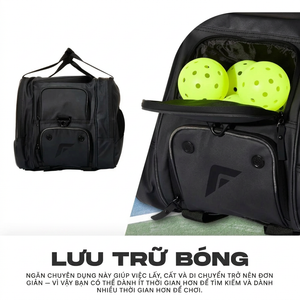 Túi Pickleball Franklin Pro Series Bag II Chính Hãng – Túi Thi Đấu Chuyên Nghiệp Cao Cấp