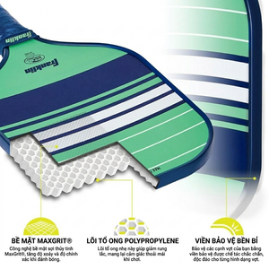Vợt Pickleball Franklin Nash Lifestyle Chính Hãng – Fiberglass MaxGrit Chuẩn USAP