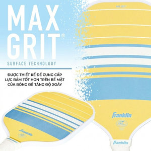 Vợt Pickleball Franklin Nash Lifestyle Chính Hãng – Fiberglass MaxGrit Chuẩn USAP