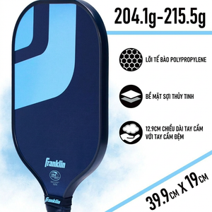 Bộ Vợt Pickleball Franklin Dagger Poly Pro 2 Player Set Chính Hãng – 2 Vợt & 4 Bóng X-40