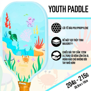 Vợt Pickleball Trẻ Em Franklin Youth PP Paddle Chính Hãng