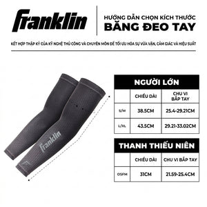 Ống Tay Thể Thao Franklin Arm Sleeve Chính Hãng – Hỗ Trợ Vận Động & Chống Nắng