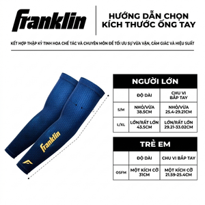 Ống Tay Thể Thao Franklin Arm Sleeve Chính Hãng – Hỗ Trợ Vận Động & Chống Nắng