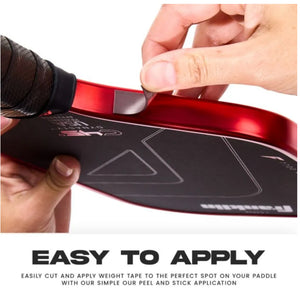 Băng Dán Tăng Trọng Lượng Vợt Pickleball Franklin Weight Tape Chính Hãng – Tungsten Tape Không Chì